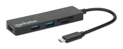 3-Port USB 3.0 Typ-C Hub mit Card Reader Image 3