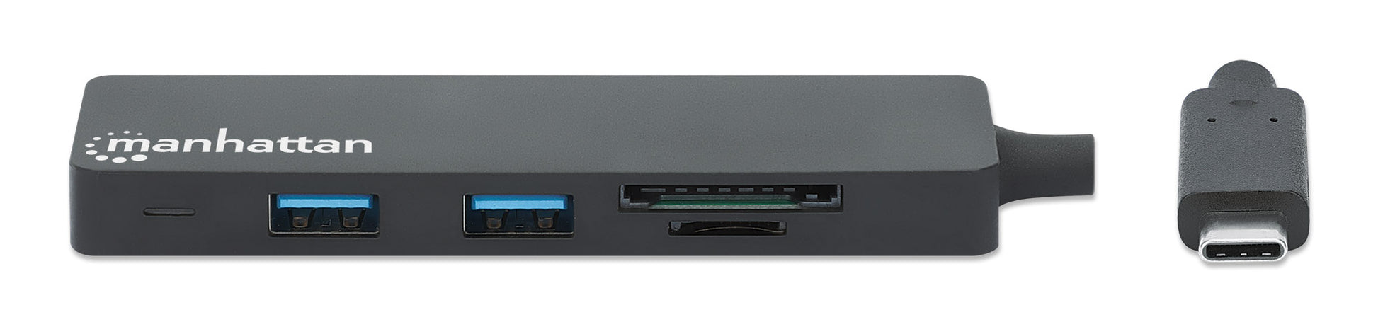 3-Port USB 3.0 Typ-C Hub mit Card Reader Image 4