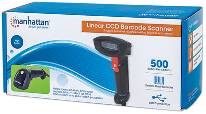 CCD Barcodescanner für Industrieanwendungen Packaging Image 2