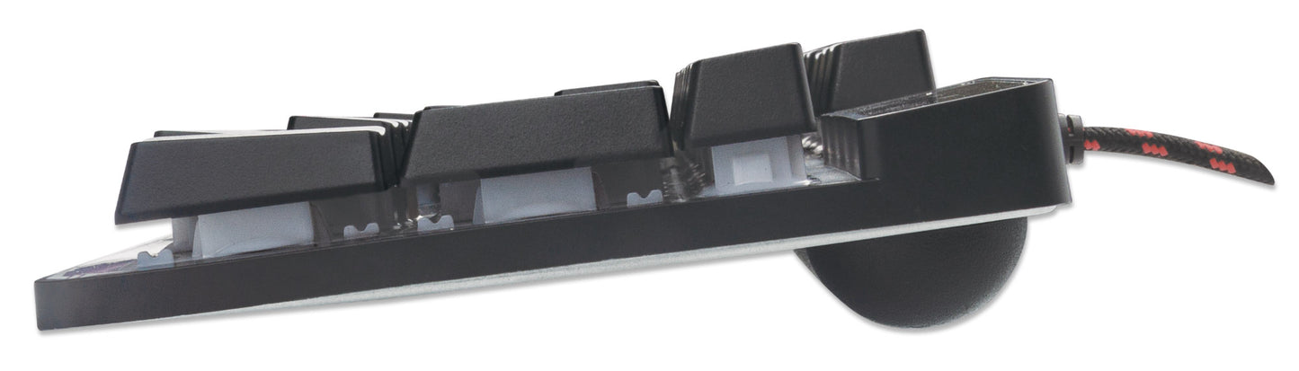 USB-Gaming-Tastatur mit LEDs und Metallunterseite Image 5