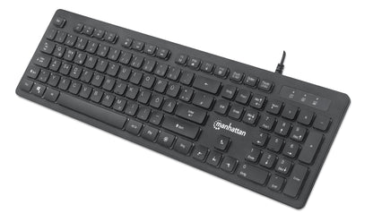 Ultraflache USB-Gaming-Tastatur mit LEDs Image 1