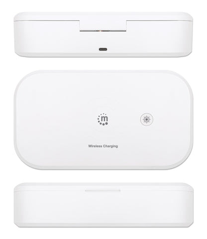 UV-Desinfektionsbox mit kabellosem Induktionsladegerät für Smartphones Image 6