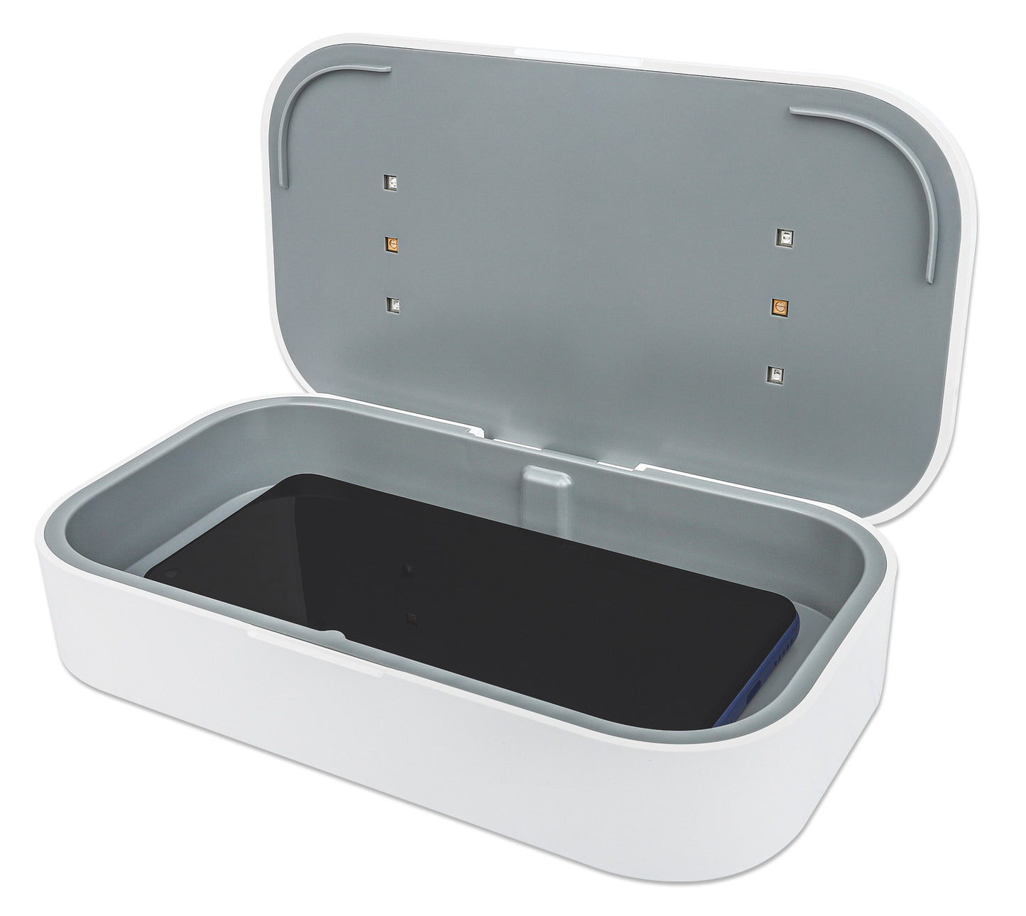 UV-Desinfektionsbox mit kabellosem Induktionsladegerät für Smartphones Image 10