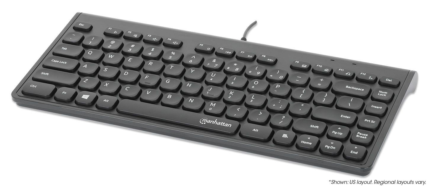 Kabelgebundene Slim USB Mini-Tastatur Image 1
