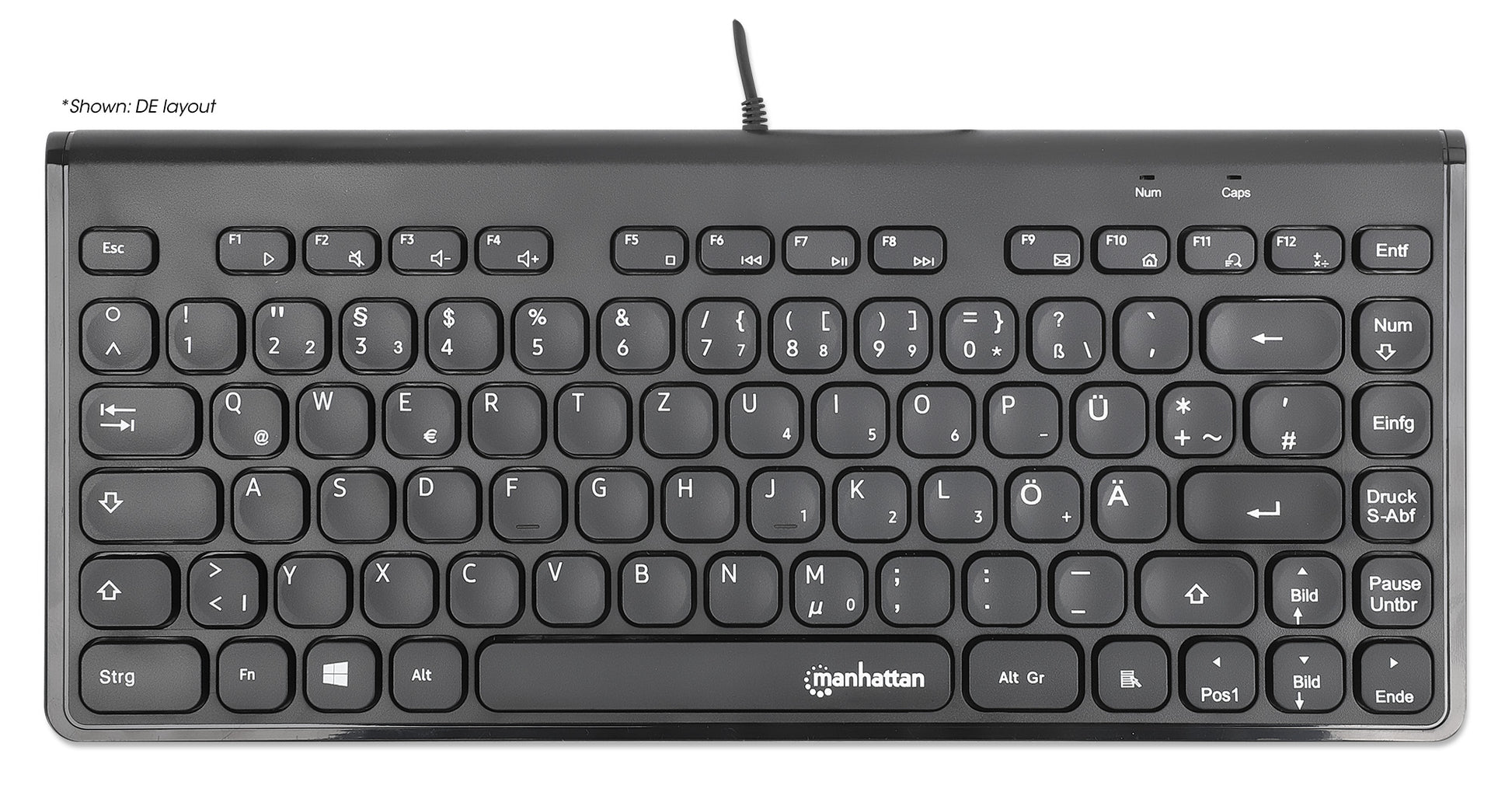 Kabelgebundene Slim USB Mini-Tastatur Image 13