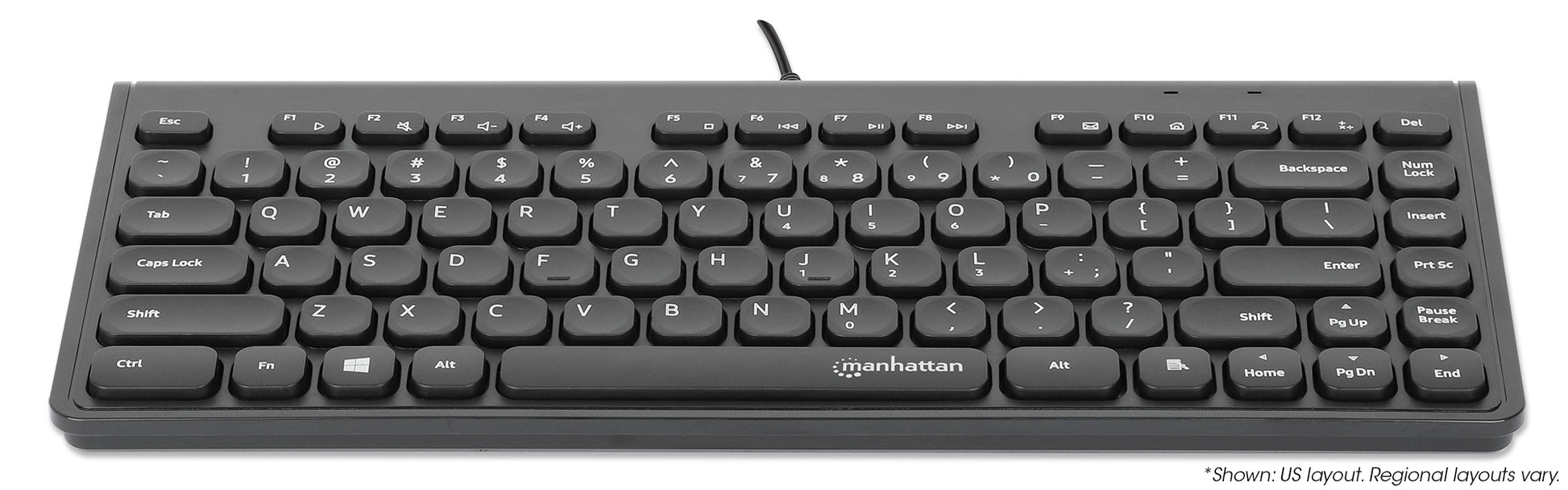 Kabelgebundene Slim USB Mini-Tastatur Image 4