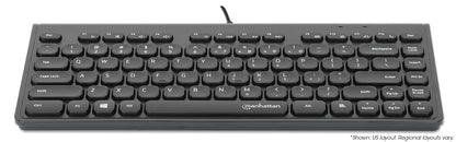 Kabelgebundene Slim USB Mini-Tastatur Image 4