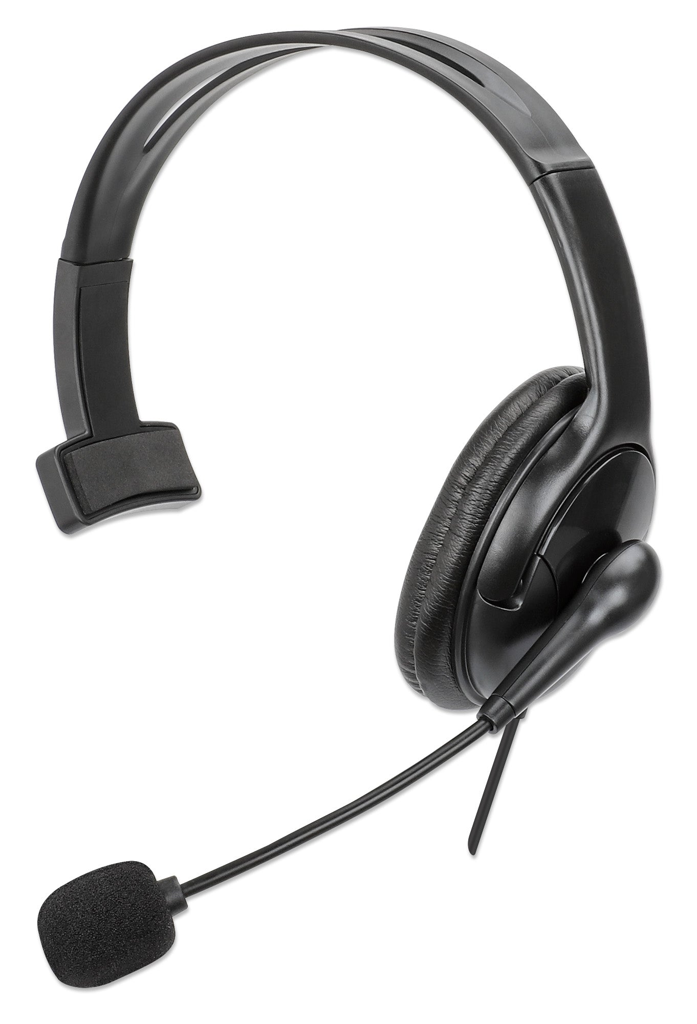 Mono USB-Headset, Over-Ear, mit beidseitig verwendbarem Mikrofon Image 1