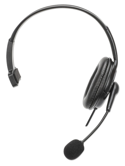 Mono USB-Headset, Over-Ear, mit beidseitig verwendbarem Mikrofon Image 4