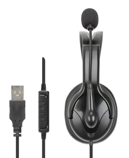 Mono USB-Headset, Over-Ear, mit beidseitig verwendbarem Mikrofon Image 8