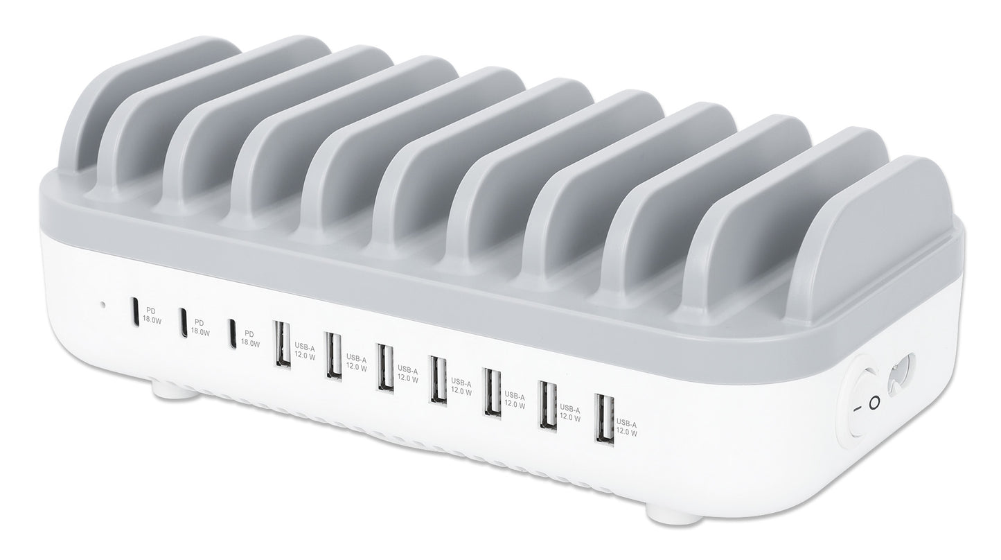 10-Port USB Power Delivery-Ladestation 120 W Image 1