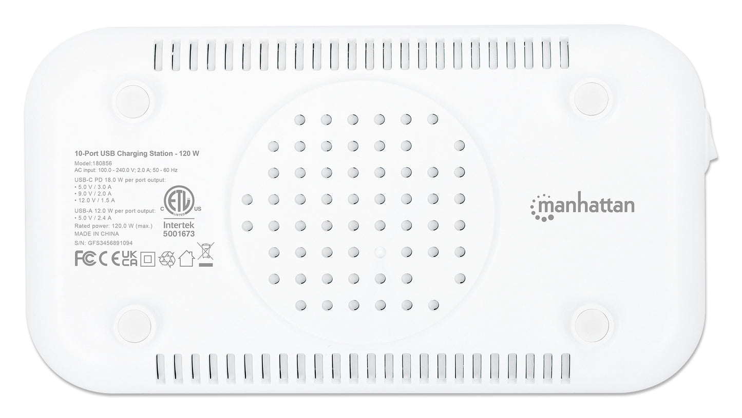 10-Port USB Power Delivery-Ladestation 120 W Image 8