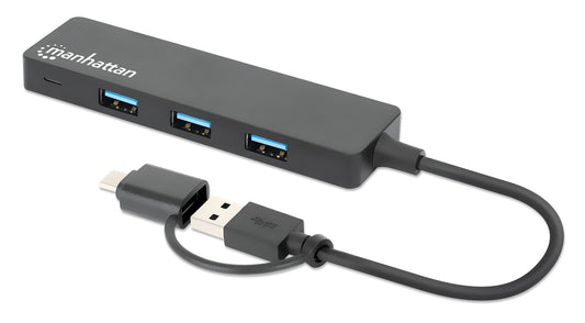 4-Port USB 3.0 Typ-C / Typ-A Kombo-Hub Image 1