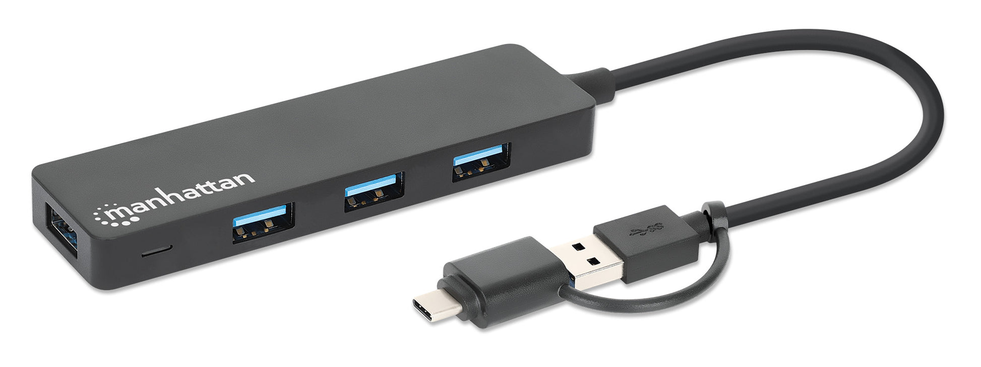 4-Port USB 3.0 Typ-C / Typ-A Kombo-Hub Image 3