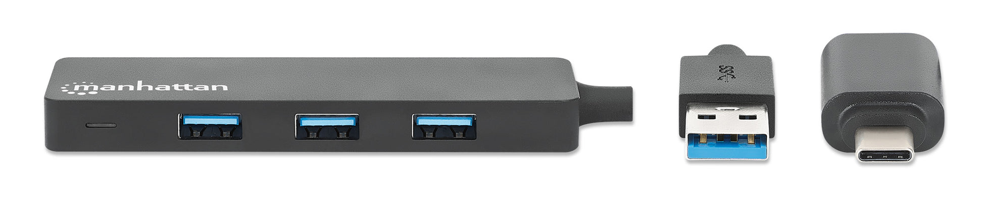 4-Port USB 3.0 Typ-C / Typ-A Kombo-Hub Image 4