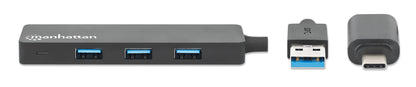 4-Port USB 3.0 Typ-C / Typ-A Kombo-Hub Image 4