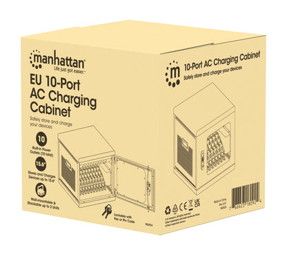 Desktop Ladeschrank mit 10 Steckdosen Packaging Image 2