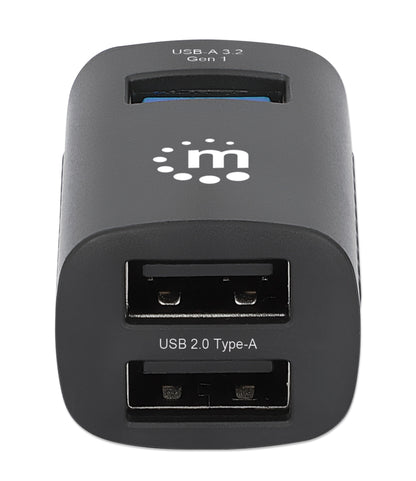3-Port USB 3.0 / 2.0 Typ-C Kombo Mini-Hub Image 5