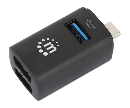 3-Port USB 3.0 / 2.0 Typ-C Kombo Mini-Hub Image 7
