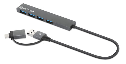 4-Port USB 3.0 Typ-C / Typ-A Kombo-Hub Image 1
