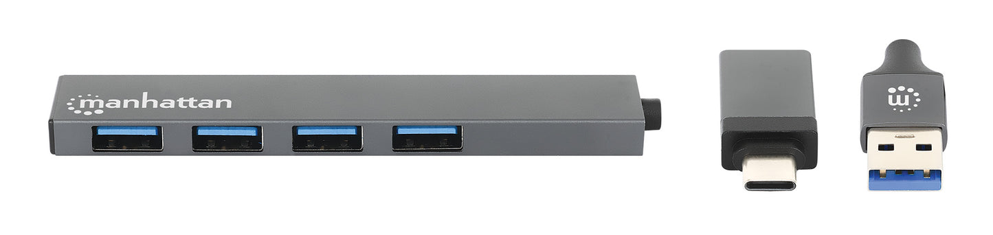 4-Port USB 3.0 Typ-C / Typ-A Kombo-Hub Image 4