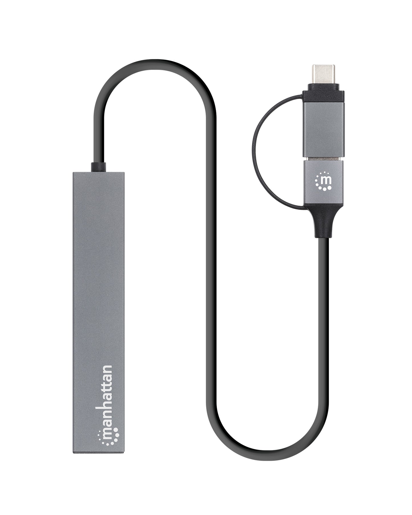 4-Port USB 3.0 Typ-C / Typ-A Kombo-Hub Image 5