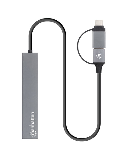 4-Port USB 3.0 Typ-C / Typ-A Kombo-Hub Image 5