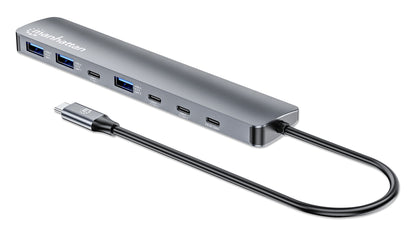 7-Port 10G/5G USB-C / USB-A Hub 4+3 mit Power Delivery Image 4