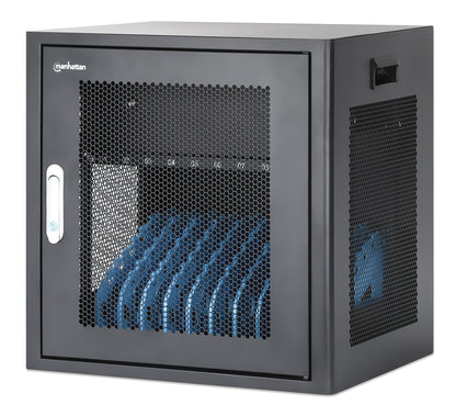 Desktop-Ladeschrank mit 10 Steckdosen Image 1