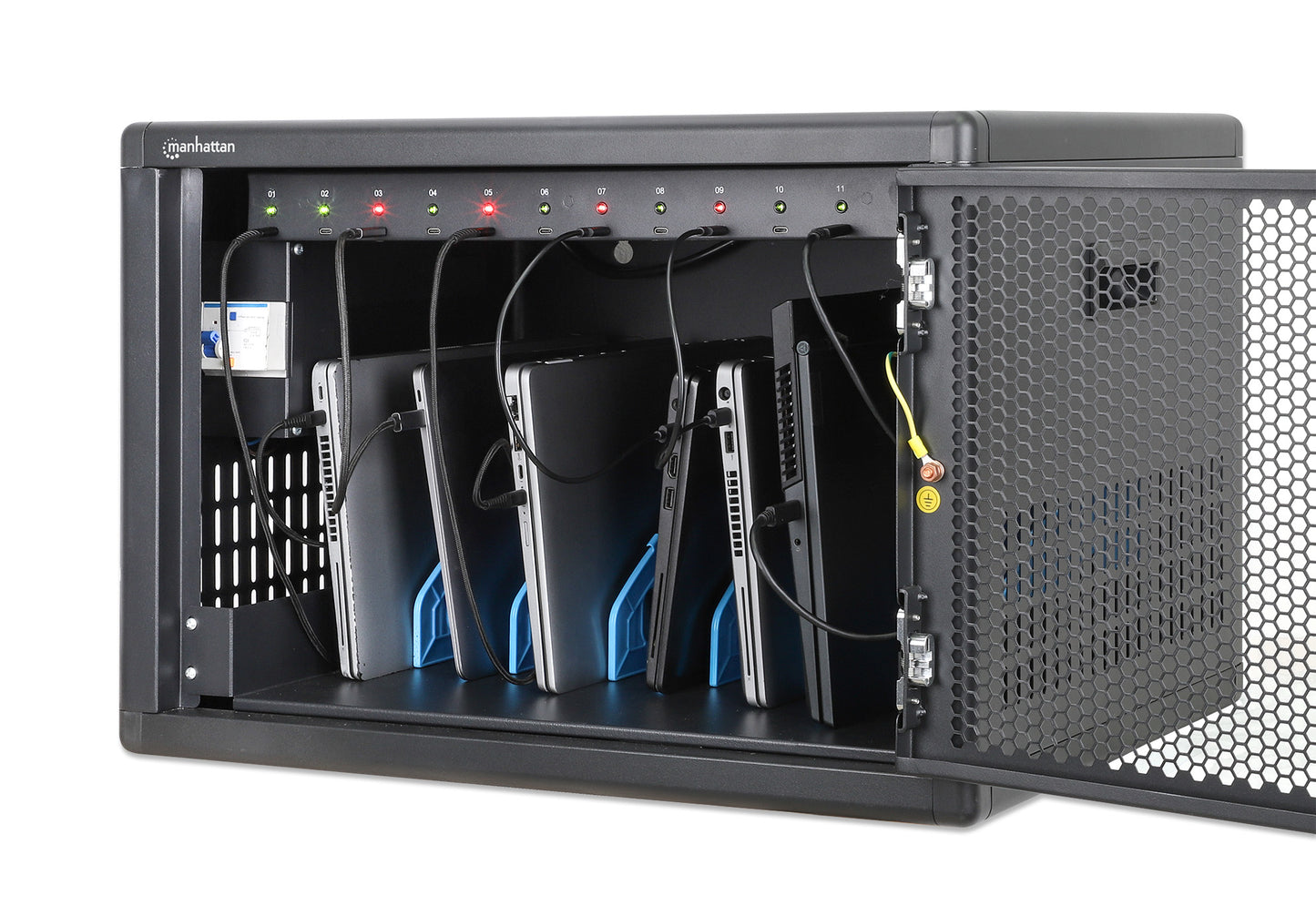 12-Port USB-C Desktop Ladeschrank - 65W pro Port Image 7
