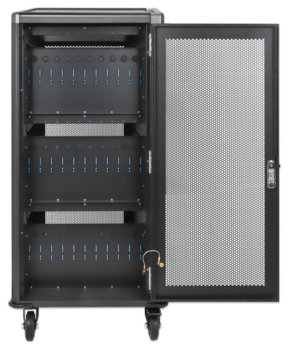 30-Port USB-C Ladeschrank auf Rollen - 65W pro Port Image 9