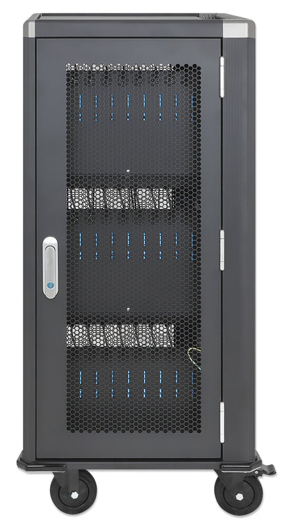 30-Port USB-C Ladeschrank auf Rollen - 30W pro Port Image 10