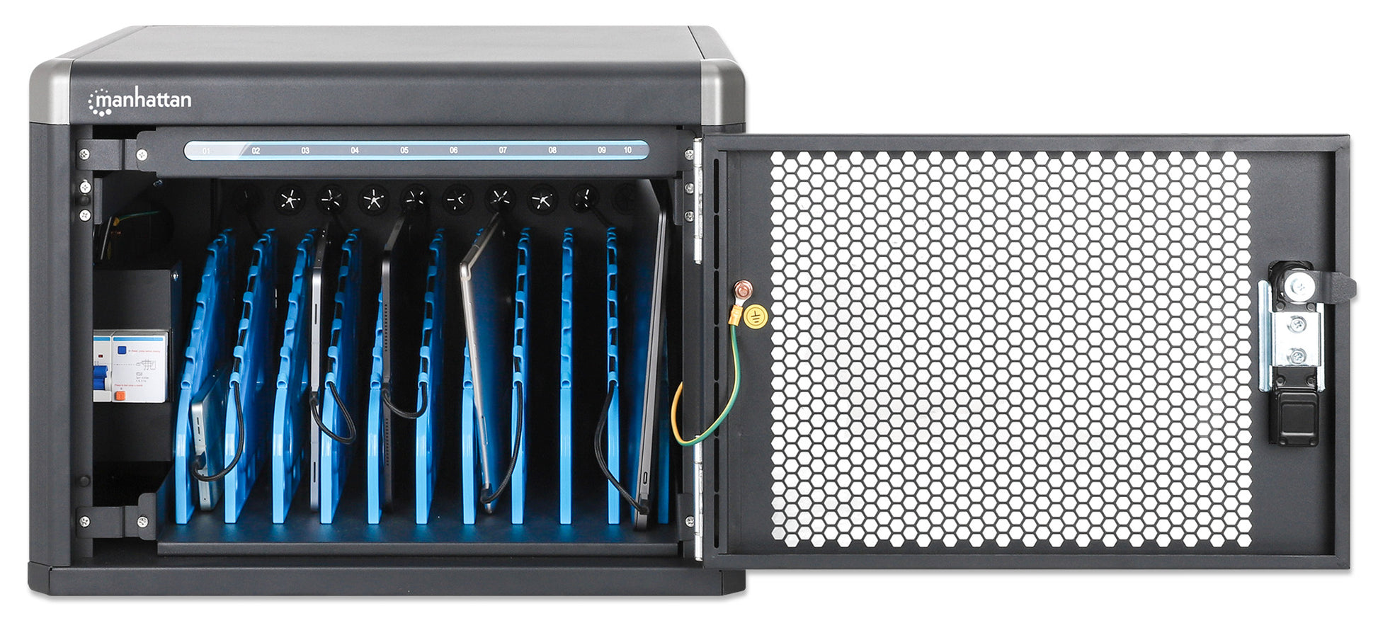 10-Port USB-C Desktop Ladeschrank - 30W pro Port Image 3