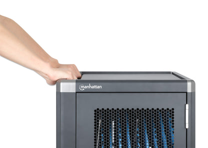 20-Port USB-C Ladeschrank auf Rollen - 30W pro Port Image 10