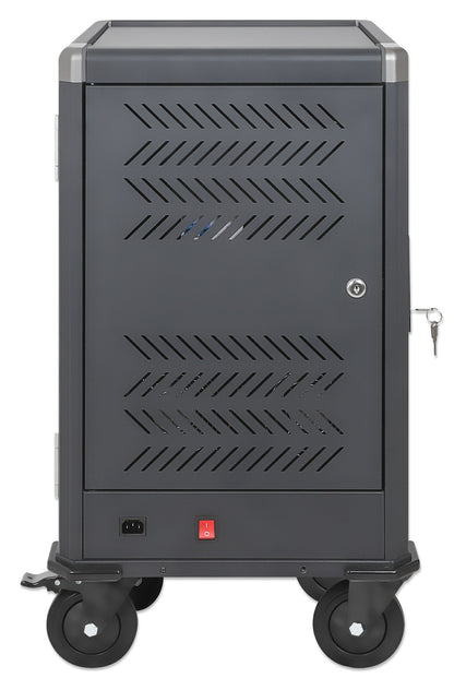 20-Port USB-C Ladeschrank auf Rollen - 30W pro Port Image 12