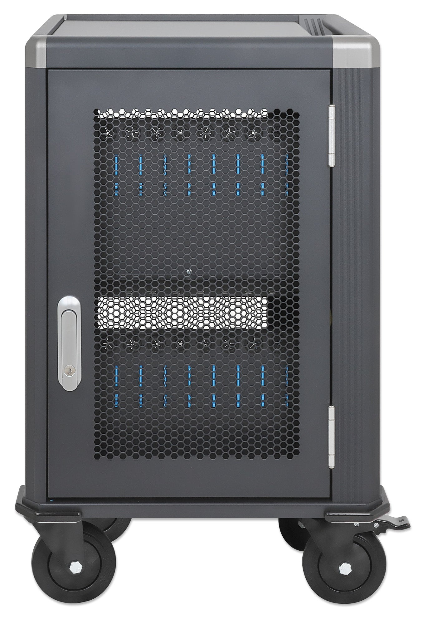 20-Port USB-C Ladeschrank auf Rollen - 30W pro Port Image 9