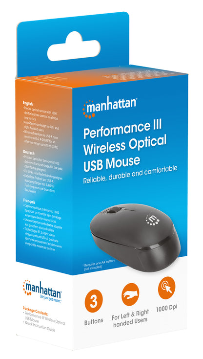 Performance III Kabellose USB-Maus Packaging Image 2