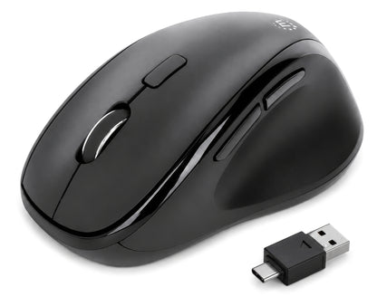 Ergonomische Kabellose Maus mit 2-in-1 USB-Empfänger Image 5