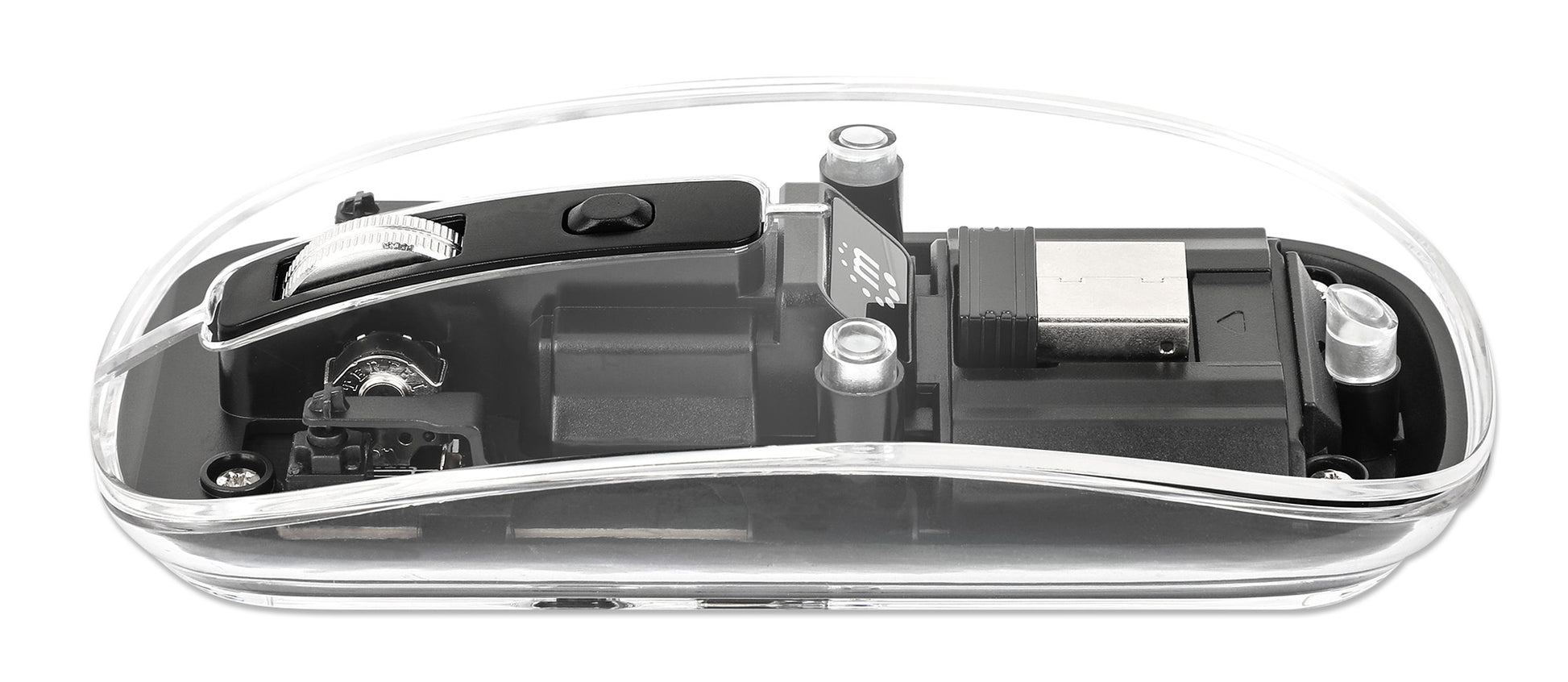 Transparente Wiederaufladbare Kabellose USB-Maus Image 11