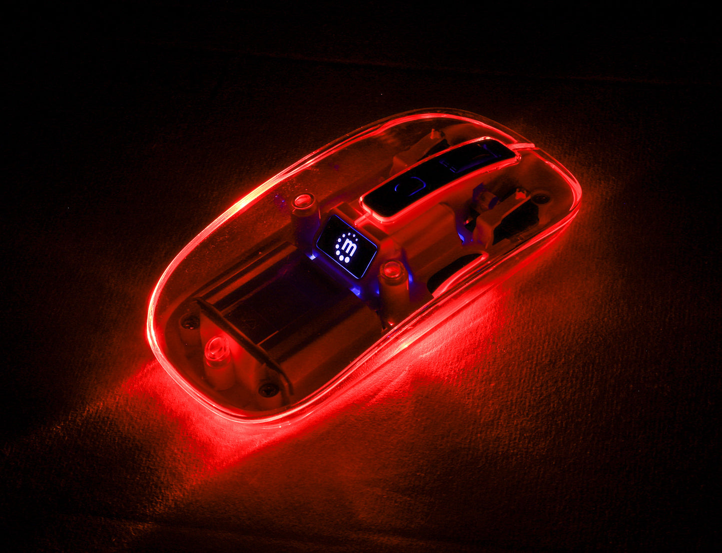 Transparente Wiederaufladbare Kabellose USB-Maus Image 5