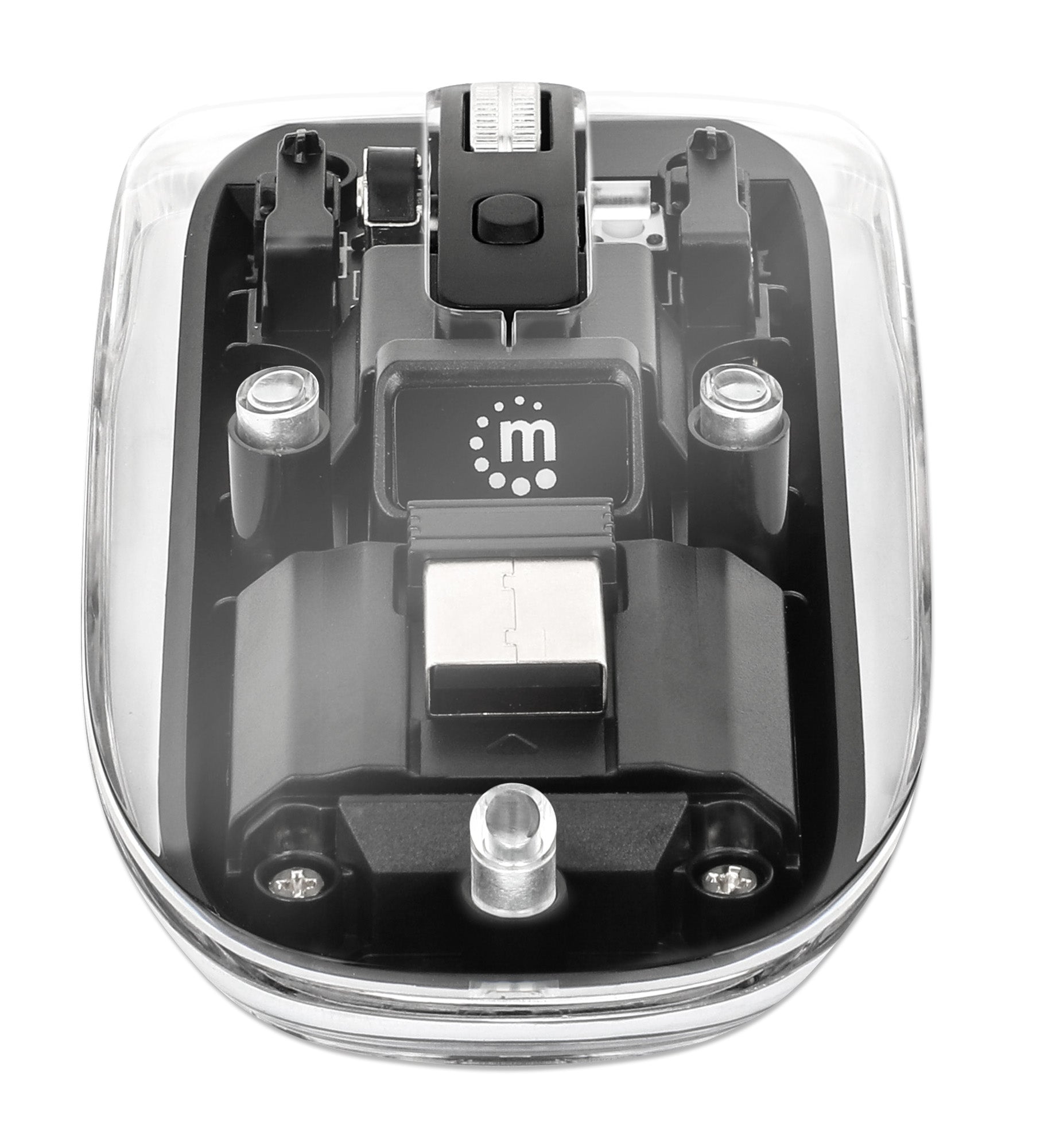 Transparente Wiederaufladbare Kabellose USB-Maus Image 10