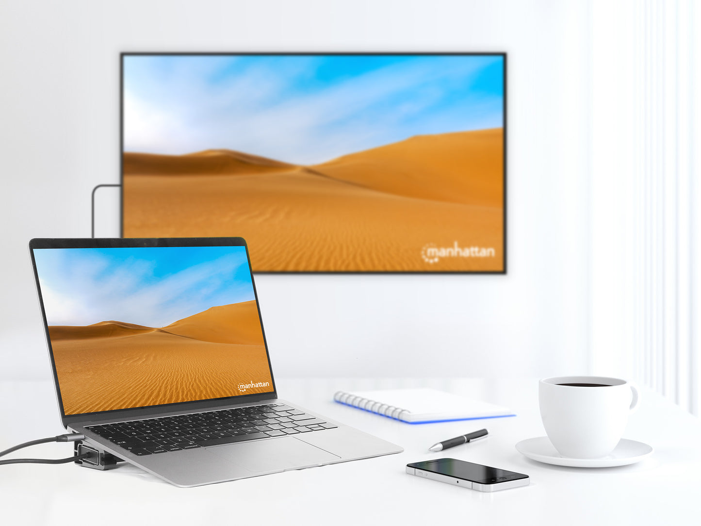 USB-C PD 10-in-1 Dual HDMI-Monitor 4K Dockingstation / Multiport-Hub Image 12