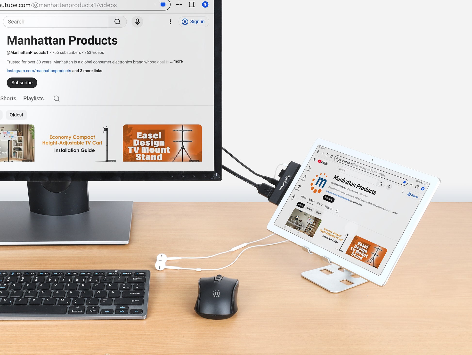 USB-C PD auf HDMI 4-in-1 Mobile Dockingstation für Tablet, Handy und Laptop Image 3