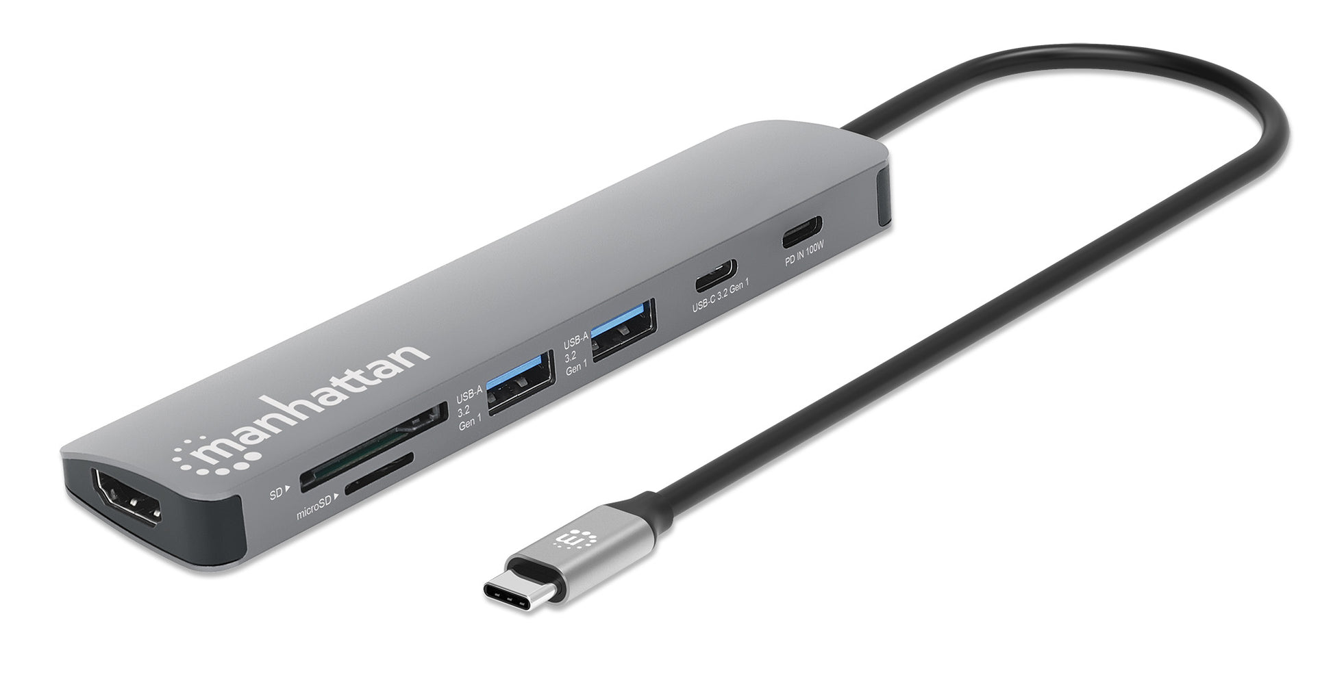 USB-C PD auf HDMI 7-in-1 4K Dockingstation / Multiport-Hub Image 1