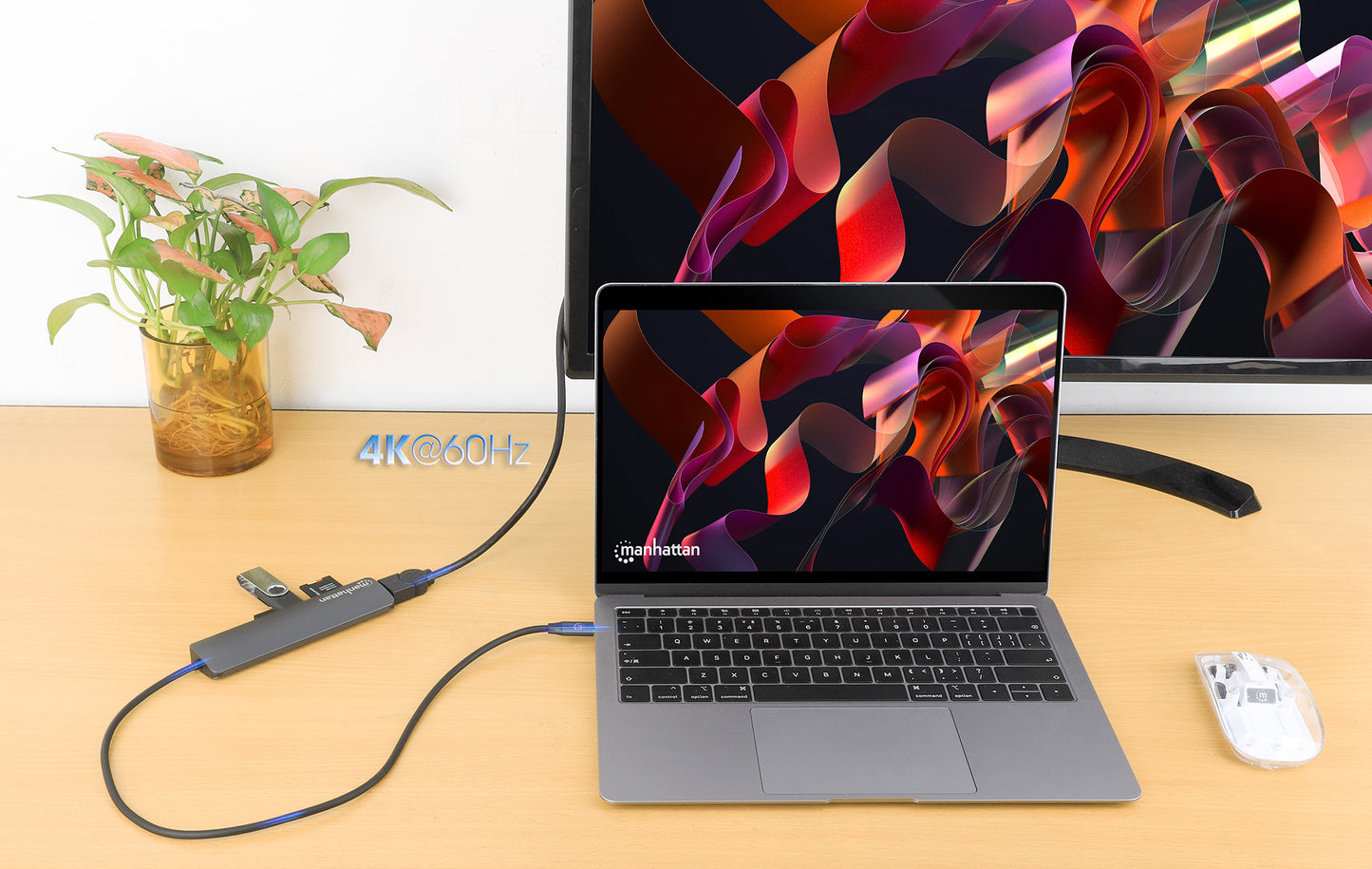 USB-C PD auf HDMI 7-in-1 4K Dockingstation / Multiport-Hub Image 6