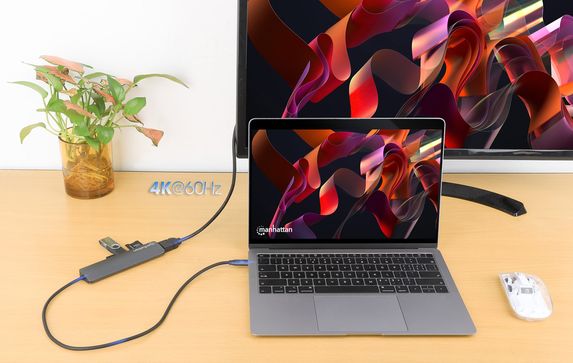 USB-C PD auf HDMI 7-in-1 4K Dockingstation / Multiport-Hub Image 6