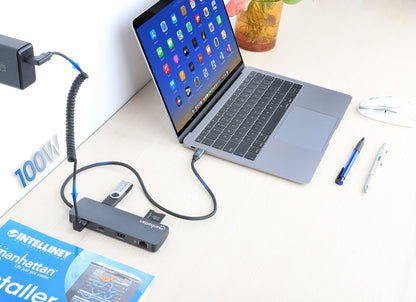 USB-C PD auf HDMI 9-in-1 4K Dockingstation / Multiport-Hub Image 9