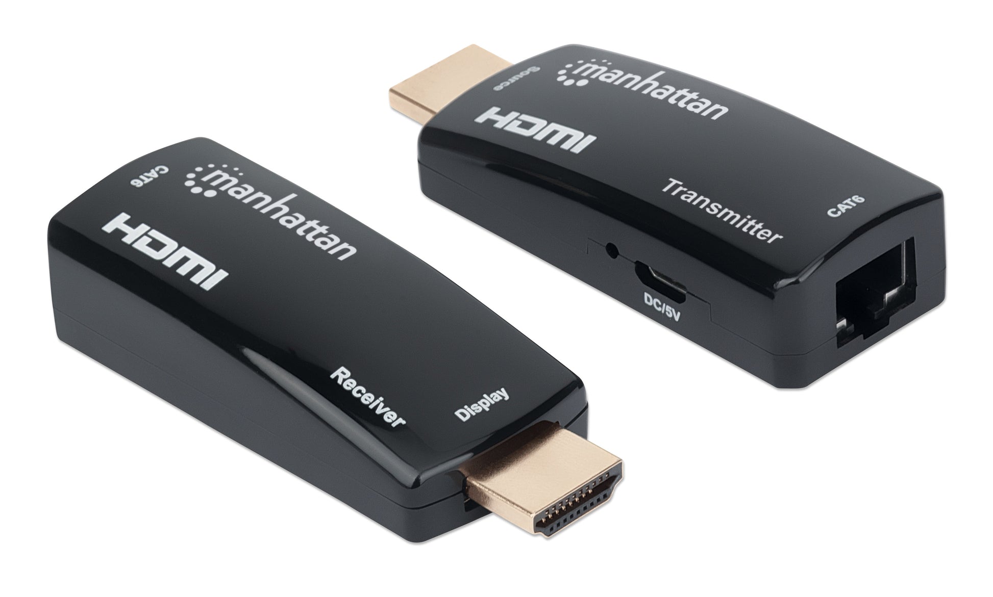 1080p HDMI over Ethernet Extender Set in kompaktem Format Image 1