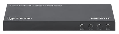 4K@30Hz 4-Port HDMI Multiviewer Switch Image 6
