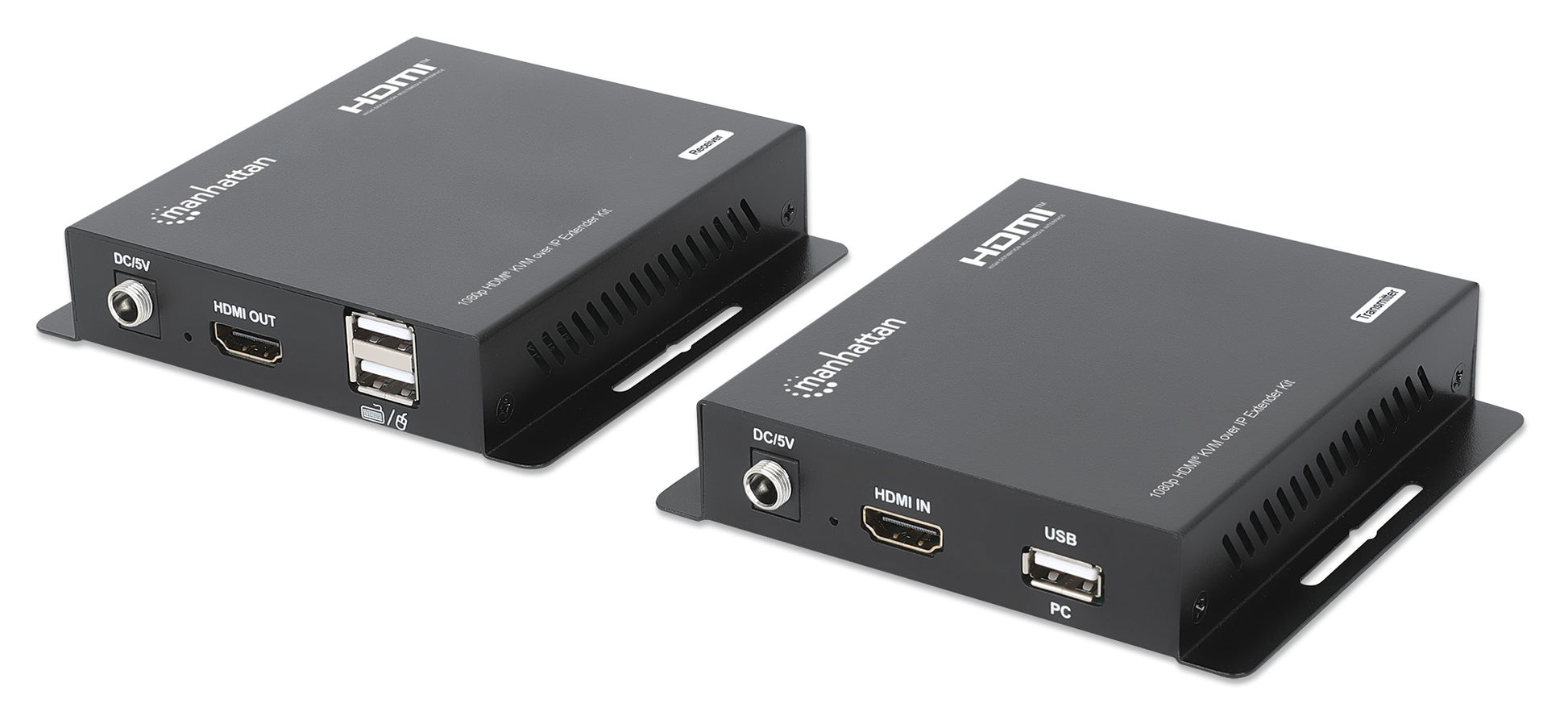 HDMI KVM over IP Extender Set 1080p , 120 m Image 1
